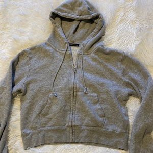 Brandy Melville Zip Hoodie